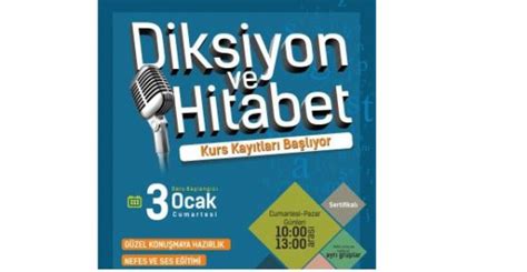 Diksiyon ve Hitabet Kursları