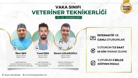 Veteriner Teknikerliği Kursları ve Sertifikaları